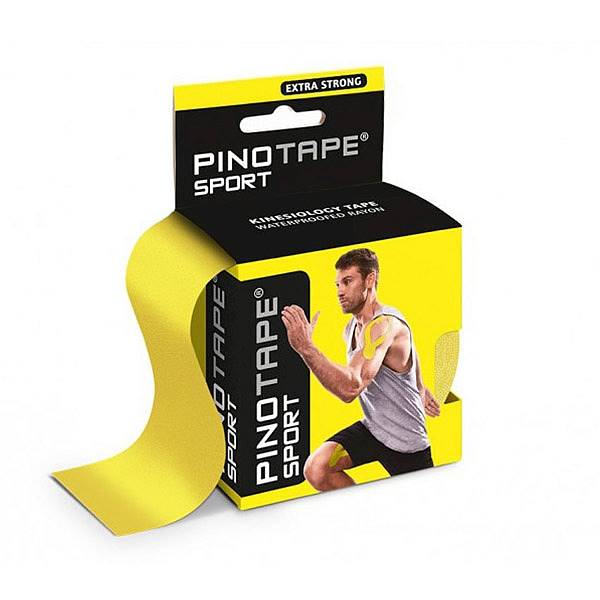 PINO - Tape sport 5cmx5m ex-strong taśma żółta