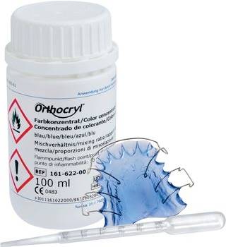 D - Orthocryl koncentrat koloru 100ml niebieski