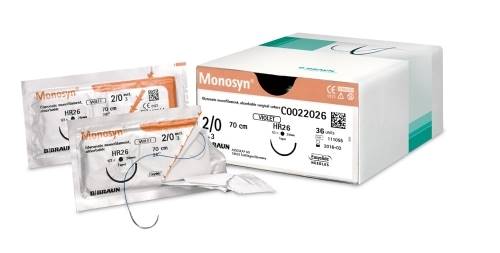 B.Braun - Monosyn 5/0 HR13 1/2c 70cm igła okrągła