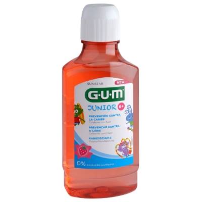 GUM - Płukanka Junior 6+ 300ml truskawkowa