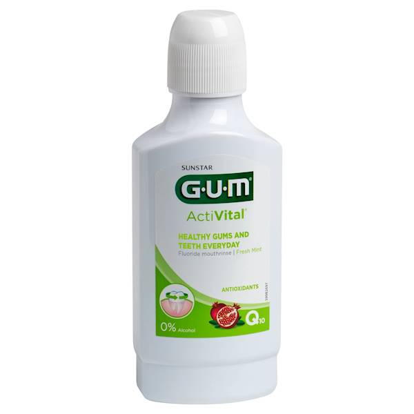 GUM - Płukanka Activital 500ml Q10 Fresh Mint