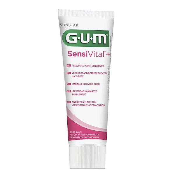 GUM - Pasta SensiVital+ 75ml 1450ppm