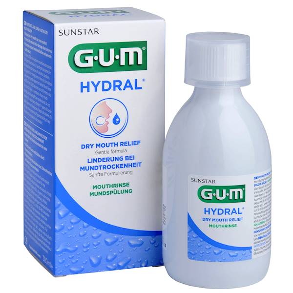 GUM - Hydral płukanka 300ml 250ppm