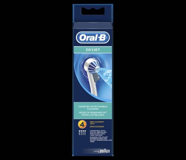 Oral-B - Końcówki do irygatora ED17-4 OxyJet