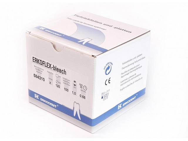 Erkodent - Erkoflex-bleach 1,0mm fi125mm 20szt.