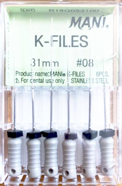 Mani - Pilniki K 31mm 08 6szt.
