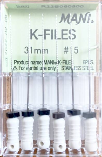 Mani - Pilniki K 31mm 15 6szt.