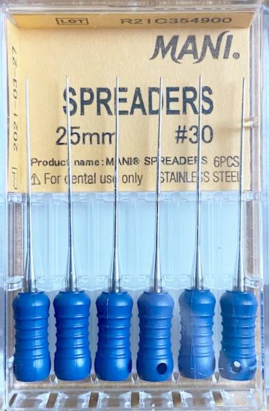 Mani - Spreader 25mm 30 6szt.niebieskie