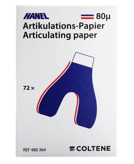 Coltene - Kalka podkowiasta 80mi nieb/czerw.72szt.