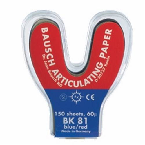 Bausch - Kalka 40mi podkowiasta czerw/nieb.150szt.