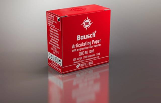 Bausch - Kalka 200mi prosta czerwona 300szt.