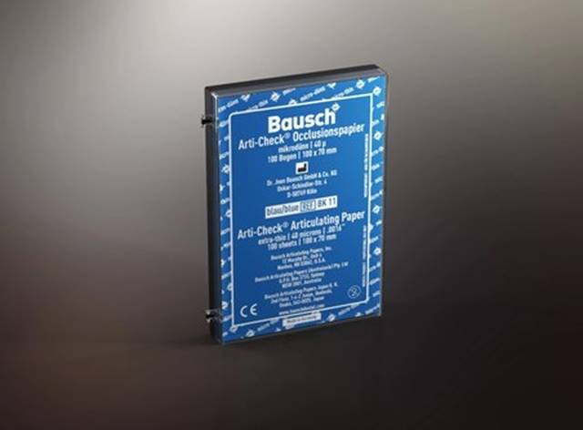Bausch - Kalka 40mi prostok.10x7cm niebieska100szt