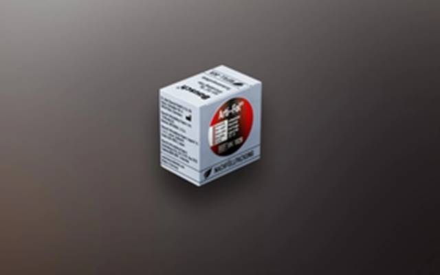 Bausch - Kalka Arti Fol 8mi 22mm czarno-czerwona