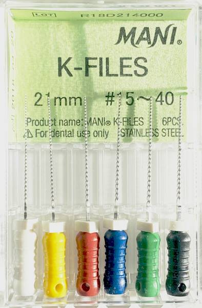Mani - Pilniki K 21mm 15-40 6szt.