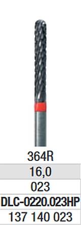 Edenta - 0220.023HP Frez TC czerwony