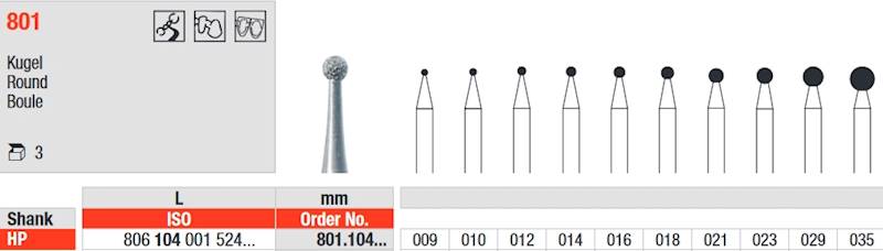 Edenta - 801.104.018 Diament HP