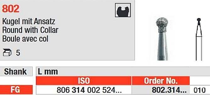 Edenta - 802.314.010 Diament FG