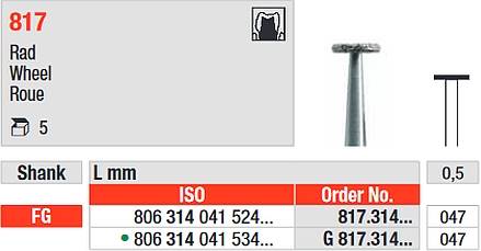 Edenta - 817.314.047 Diament FG