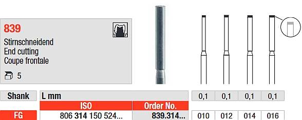 Edenta - 839.314.014 Diament FG