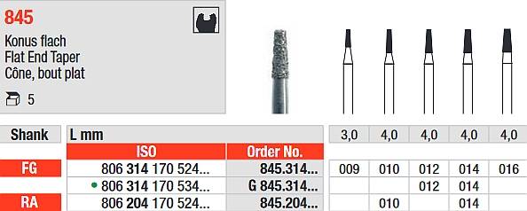 Edenta - 845.204.014 Diament RA