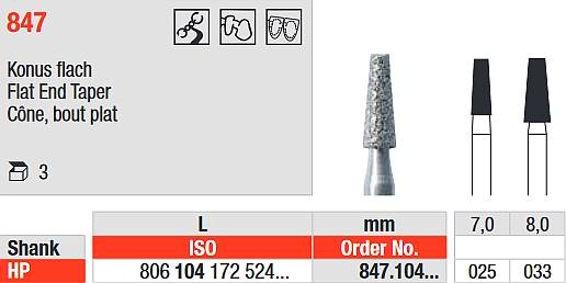 Edenta - 847.104.033 Diament HP