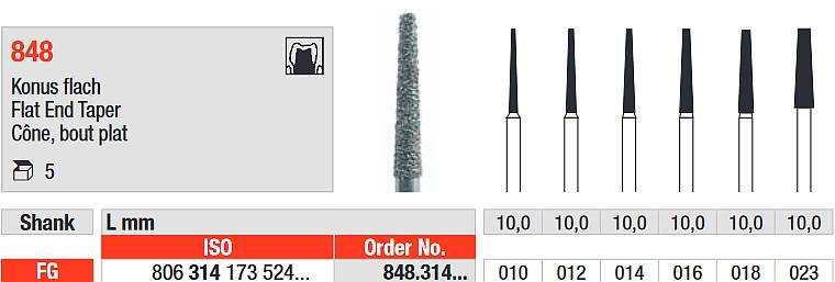 Edenta - 848.314.014 Diament FG