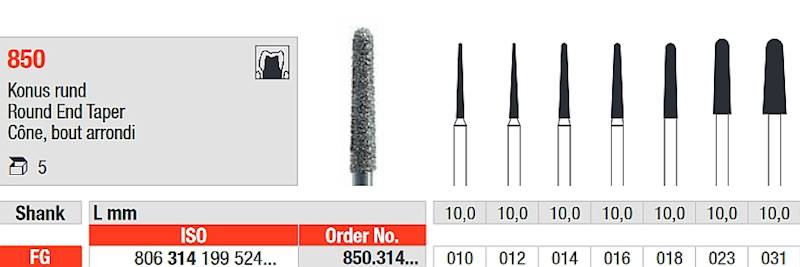Edenta - 850.314.016 Diament FG