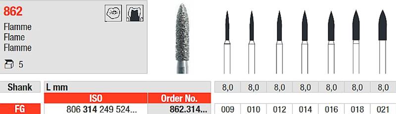 Edenta - 862.314.014 Diament FG