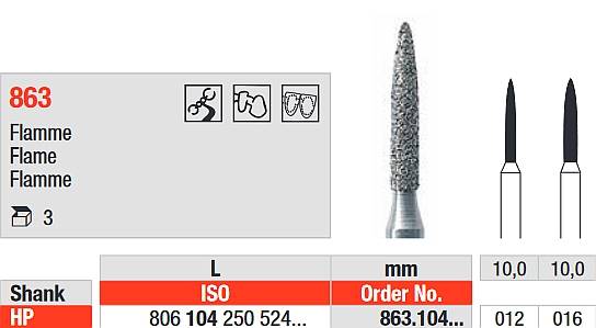 Edenta - 863.104.016 Diament HP