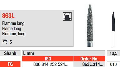 Edenta - 863L.314.016 Diament FG