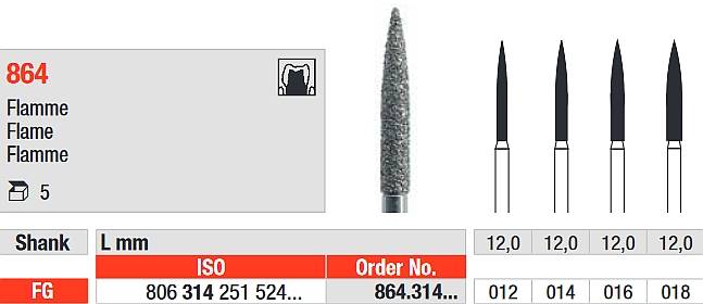 Edenta - 864.314.018 Diament FG