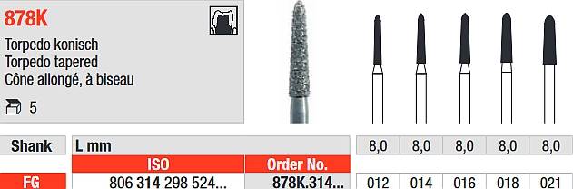 Edenta - 878K.314.014 Diament FG