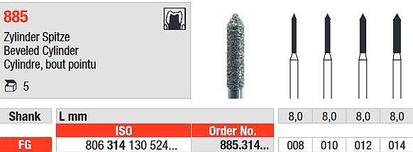 Edenta - 885.314.014 Diament FG