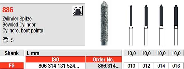 Edenta - 886.314.014 Diament FG