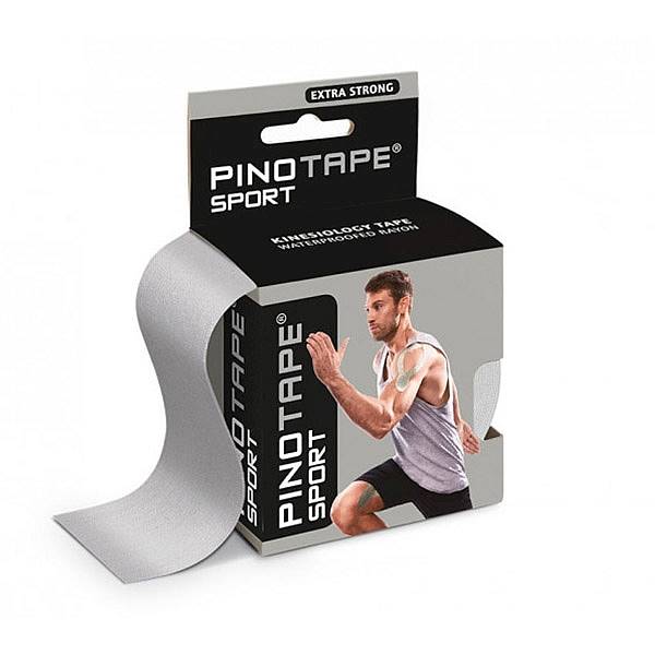 PINO - Tape sport 5cmx5m ex-strong taśma srebrny
