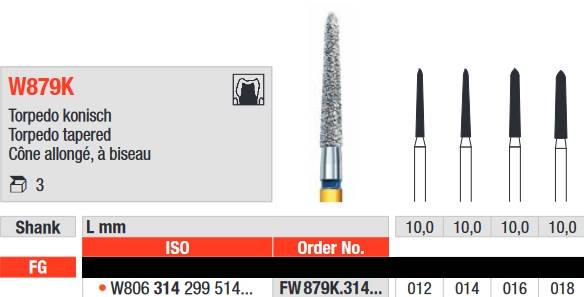 Edenta - FW879K.314.012 White TigerLLD Diament FG