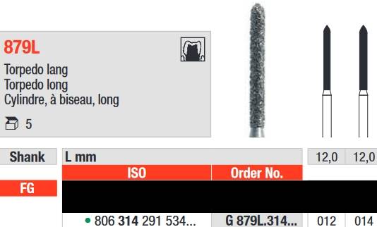 Edenta - G879L.314.012 Diament FG