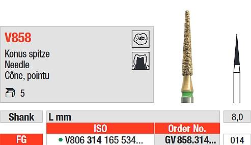 Edenta - GV858.314.014 Diament FG