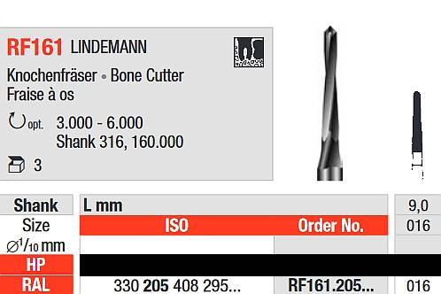 Edenta - RF161.205.016 RAL wiertło chirurgiczne