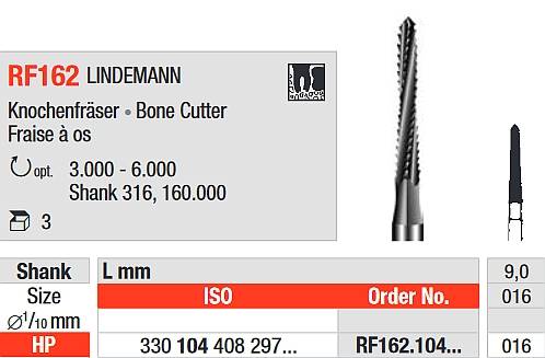 Edenta - RF162.104.016 HP wiertło chirurgiczne