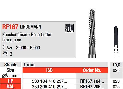Edenta - RF167.104.023 HP wiertło chirurgiczne