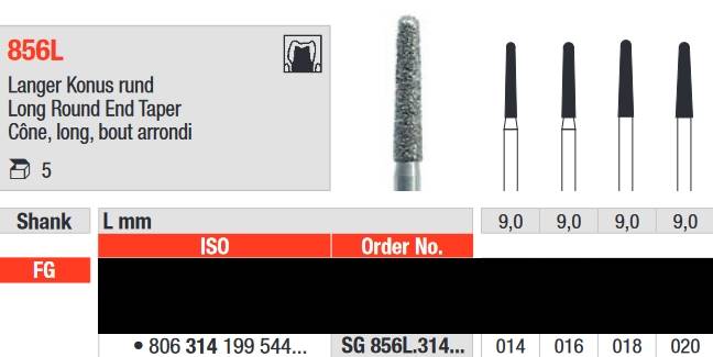 Edenta - SG856L.314.018 Diament FG