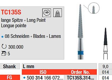 Edenta - TC135S.314.014 finir FG