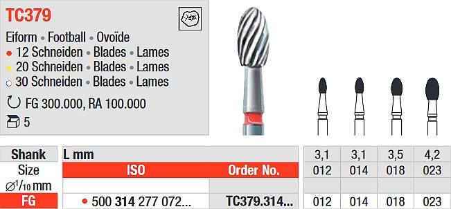 Edenta - TC379.314.023 finir FG