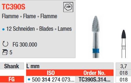 Edenta - TC390S.314.018 finir FG