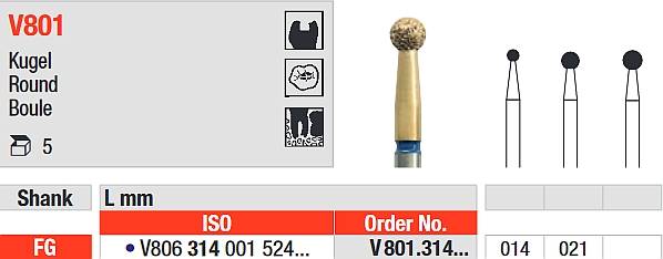 Edenta - V801.314.021 Diacut MLT