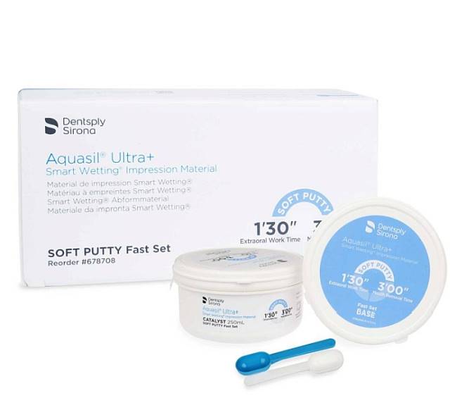 Dentsply - Aquasil Ultra+ Soft Putty Fast 2x250ml