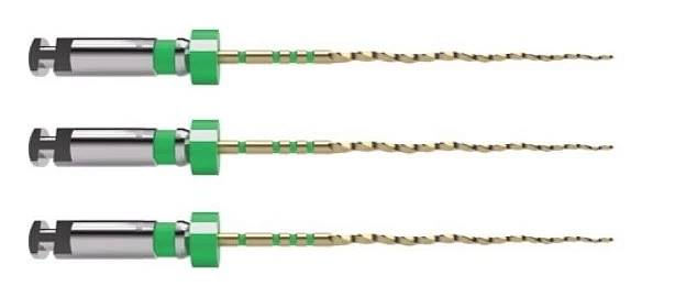 Dentsply - TruNatomy 25mm Medium 3szt.zielone