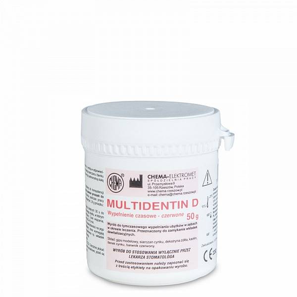 Chema - Multidentin D 50g czerwona