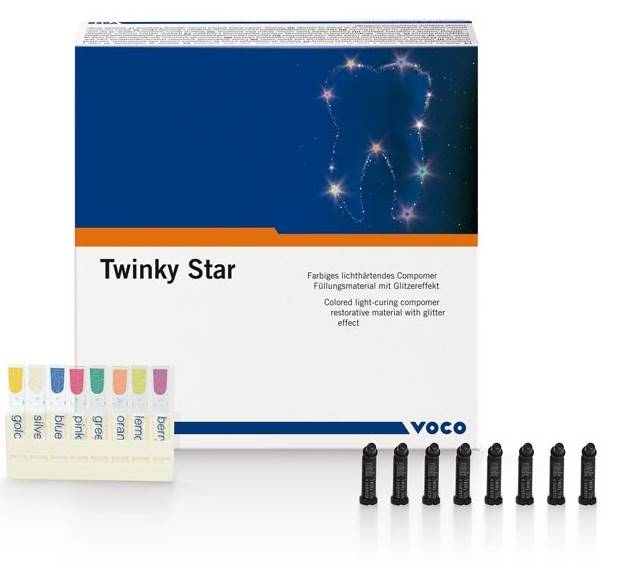 Voco - Twinky Star 25szt. srebrny